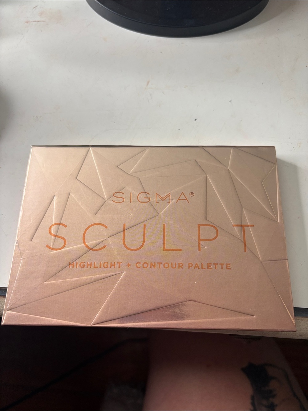 Sigma Beauty Sculpt Highlight + Contour Palette - Rose Gold Packaging